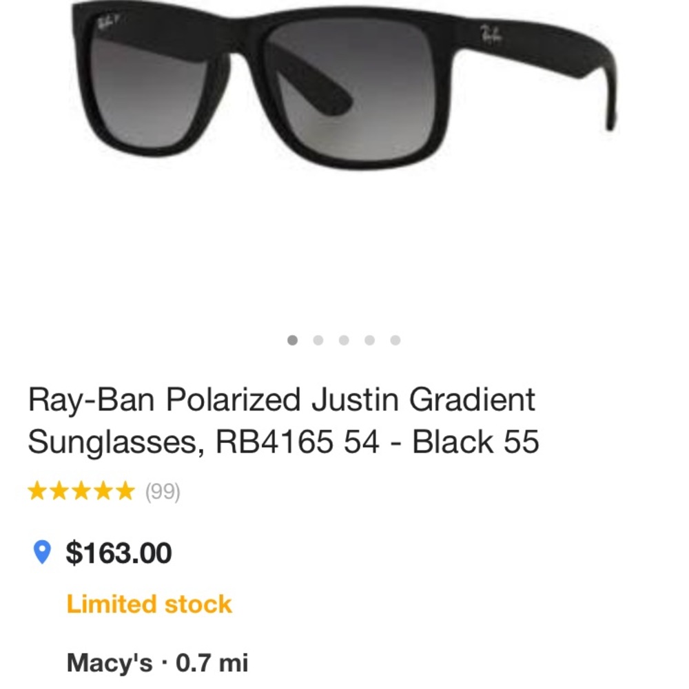 Ray-Ban polarized sunglasses